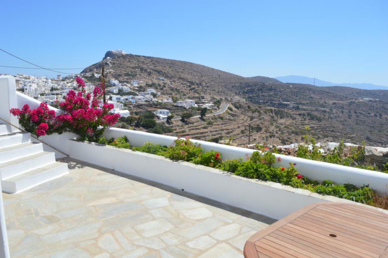 Superb View House-Sikinos Island-Chorio Villa Eksteriør billede